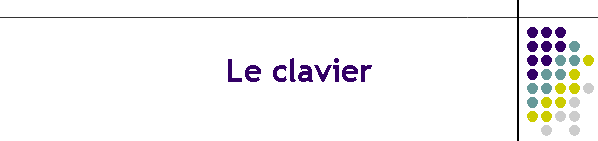 Le clavier